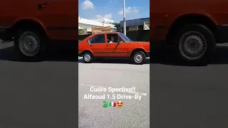 Eargasm! Alfasud 1.5L Drive-By!!🐍🇮🇹🤩 #cuoresportivo