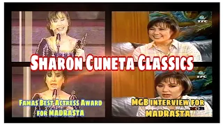 Sharon Cuneta Classics: Winning Speech for FAMAS | MGB Interview about MADRASTA Movie