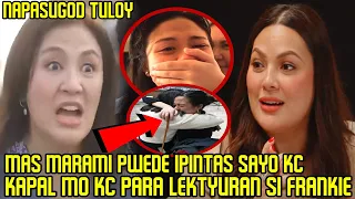 KC Concepcion SINALAKAY ni SHARON Cuneta sa Ginawang PAG-LECTURE kay FRANKIE Pangilinan!