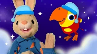 Harry And Larry Pretend Play Bedtime Stories | Baby Learning First Words with The Jobs Song for Kids