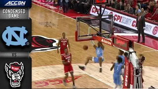 North Carolina vs. NC State Men's Basketball Highlights (2019-20)