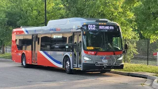 Xclusive! WMATA Metrobus 2023 New Flyer XD40 Xcelsior #4718 Route D12