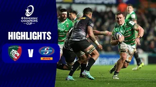 Instant Highlights - Leicester Tigers v DHL Stormers Round 1 │ Investec Champions Cup 2023/24
