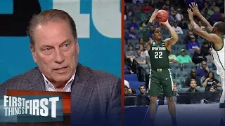 Tom Izzo joins Nick and Cris in studio to talk 2017-18 MSU Spartans | FIRST THINGS FIRST