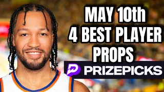 (4-0 RUN) NBA PRIZEPICKS PLAYOFFS | FRIDAY | 05/10/2024 | 4 BEST PLAYER PROPS TODAY