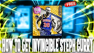 HOW TO GET INVINCIBLE STEPHEN CURRY FOR FREE!! NBA 2K22 MyTEAM