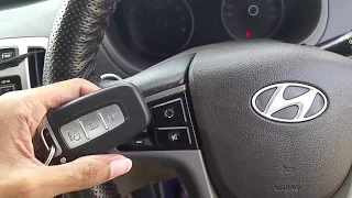 Hyundai i20 Asta smart key features explained