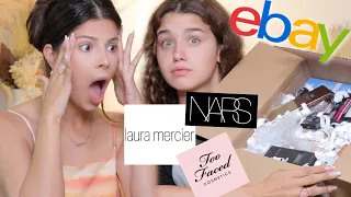 WE BOUGHT THE MOST EXPENSIVE EBAY BEAUTY MYSTERY BOX! was it worth it?