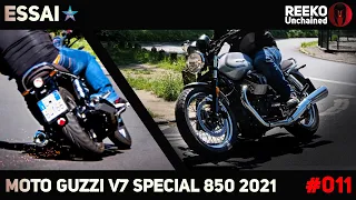 V7 850 2021 : ESSAI MOTO GUZZI ⭐REEKO Unchained