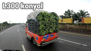 DUET BARENG L300 KONYOL NANTANG PETUGAS JALAN TOL