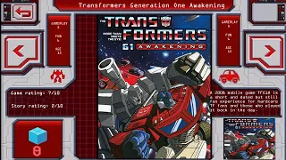 Transformers G1 Awakening   2008  Generation One Mobile Game Action In 2024!