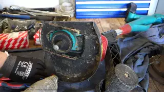 How to service Bosch combitrim grass trimmer or string trimmer