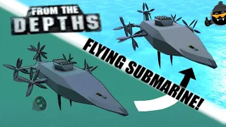Bird?! Plane?! Submarine...? ⛅🐟🦅Flying Alloy Sub, Let's Build, From the Depths