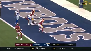 Ezekiel Elliot 33 yard touchdown vs Redskins!