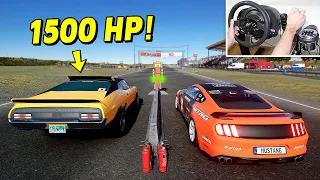 I Joined a Drag Race with a 1500HP MONSTER! - CarX Drift Racing