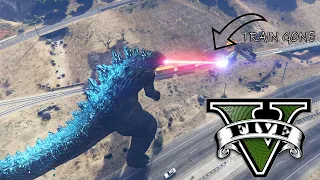 GODZILLA IN GTA 5 | ATOMIC BREATH