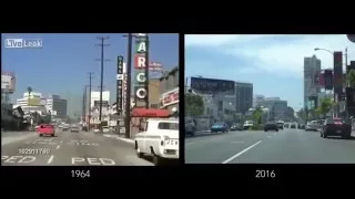 Sunset Strip 1964 vs 2016