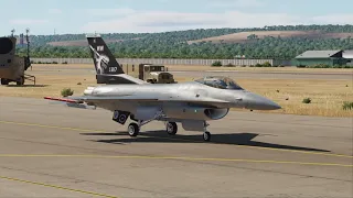 DCS WORLD F-16  DEMO FLIGHT TRAINING AT LTAJ