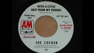 Joe Cocker - With A Little Help From My Friends (1968) short edit 45rpm