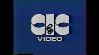 CIC Video (w/ Spanish Warning Scroll) (1980s)