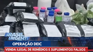 DEIC fecha o cerco contra quadrilhas que vendem produtos falsos | Brasil Urgente