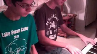 LMFAO - Party Rock Anthem (Piano Cover Duet) by The Master Twins