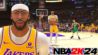 ANTHONY DAVIS IS UNSTOPPABLE IN NBA 2K24 PLAY NOW ONLINE!