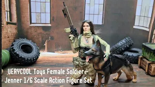 Unboxing VERYCOOL Toys Female Soldier - JENNER 1/6 Scale Action Figure Set JA Collection