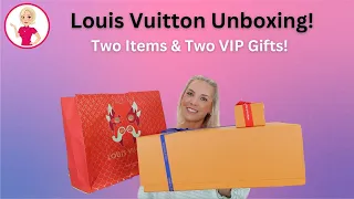 Louis Vuitton Unboxing! Two Items and Two VIP Gifts!