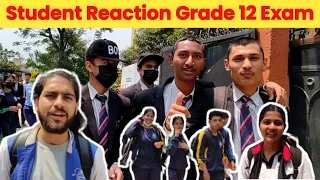 🔴Neb Class 12 Board Exam  | Student Reaction | Exam Review 🔥|Grade 12