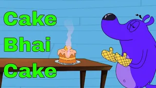 Cake Bhai Cake Ep - 9 - Pyaar Mohabbat Happy Lucky - Hindi Animated Cartoon Show - Zee Kids