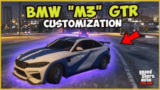 BMW M3 GTR from NFS Most Wanted in GTA 5 Online!! NEW Cypher Customization