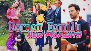 😍  Dornan Family - New Moments 💗 Jamie Dornan New 💗 Amelia Warner New