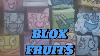 frutas do Blox Fruits de papel (Blox Fruits Roblox)