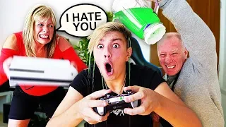 IGNORING MY PARENTS FOR 24 HOURS!! *Gone Too Far*