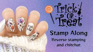 Stamp Along With Me! Real time reverse stamping and chit chat