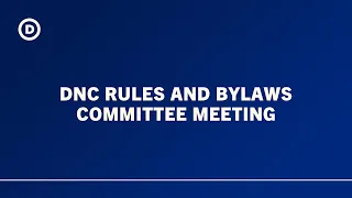 Rules and Bylaws Committee Meeting - July 28, 2023