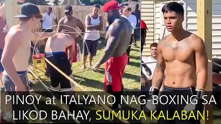 Italyano Kinasahan ang Pinoy, Sumuka ng Maupakan sa Bodega!