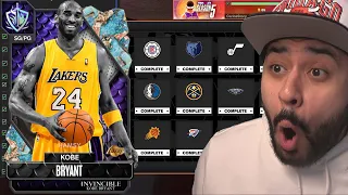 I Bought Every Card to Unlock Collector Levels for Dark Matter Kobe Bryant NBA 2K24 MyTeam