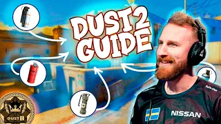 КАК ИГРАТЬ на ОБНОВЛЕННОМ DUST 2 в CS2?⚡️(Гайд, гранаты, фишки)