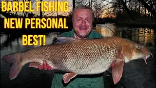 Barbel Fishing - Big Barbel - New Personal Best! (Video 250)