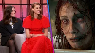 Evil Dead Rise: Alyssa Sutherland and Lily Sullivan REVEAL Easter Eggs (Exclusive)
