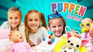 Puppen Mama - 6 Folgen am Stück - Spielzeugvideo mit BabyBorn