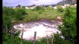 Jatobá sangrando na maior chuva já registrada em Patos/pb