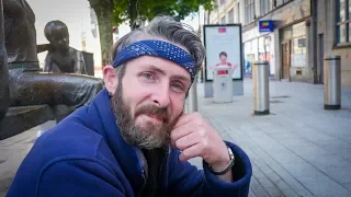 Homeless Man Sleeping Rough in Cardiff, Wales Used to Be a Registered Nurse