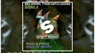 Will Sparks, Tyron Hapi & Luciana vs Riggi & Piros - Wild Gorila (4void 1t Mashup)