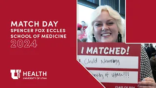 Match Day 2024 | Spencer Fox Eccles School of Medicine