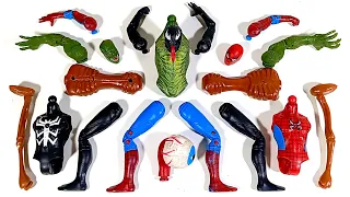 AVENGERS TOYS ASSEMBLE SPIDER-MAN, SIREN HEAD, LIZARD, VENOM SUPERHERO