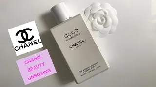 CHANEL COCO MADEMOISELLE MOISTURIZING BODY LOTION 🤍 // Unboxing & First Impressions~ Chanel Beauty