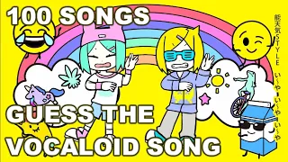 Guess The Vocaloid Song! [100 SONGS!]